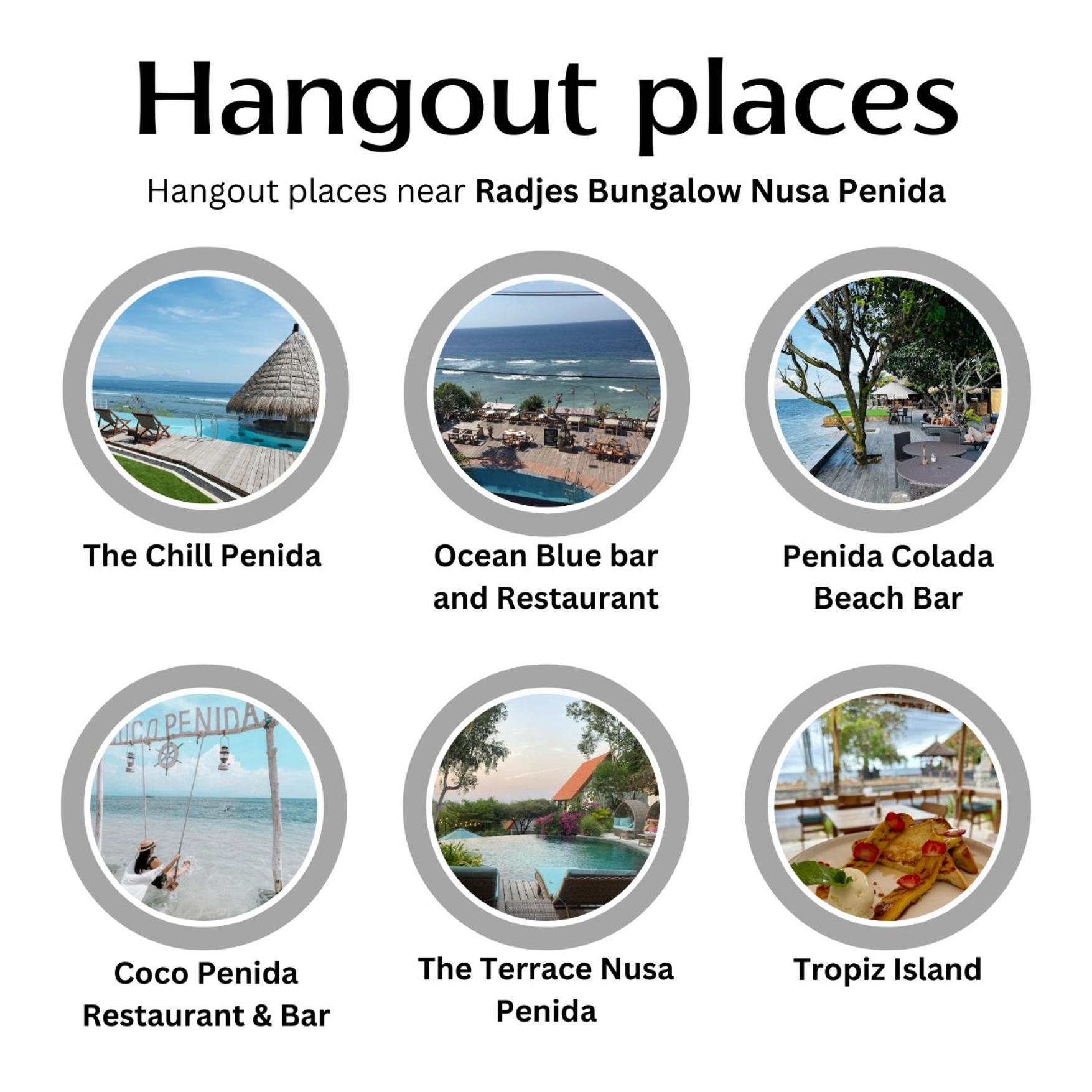 Radjes Bungalow Nusa Penida Sakti Buitenkant foto